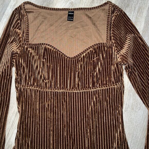 Velvet beautiful brown‎ bodysuit size XS - Picture 3 of 5